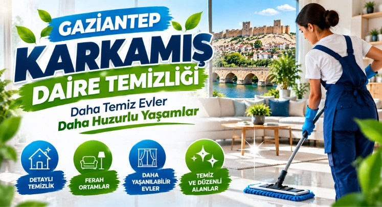 karkamış daire temizliği